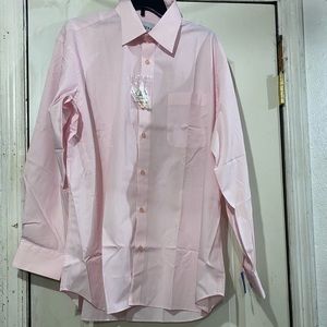 Moderna pink men’s long sleeves dress size 17.5
